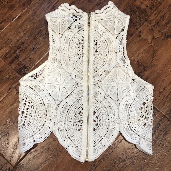 Lace crop top - Picture 3 of 4